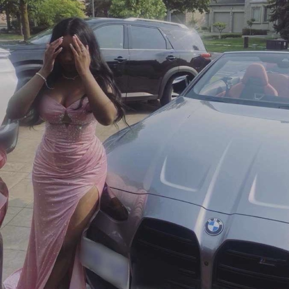 Elegant Pink Evening Gown Prom Dress
